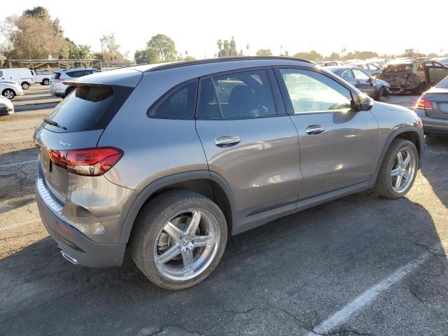 W1N4N4HB0NJ328481 - 2022 MERCEDES-BENZ GLA 250 4MATIC GRAY photo 3