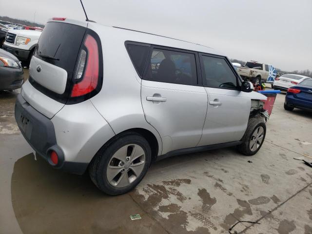 KNDJN2A2XF7783720 - 2015 KIA SOUL SILVER photo 3