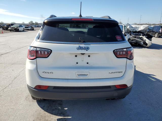 3C4NJDCB6JT211988 - 2018 JEEP COMPASS LIMITED WHITE photo 6