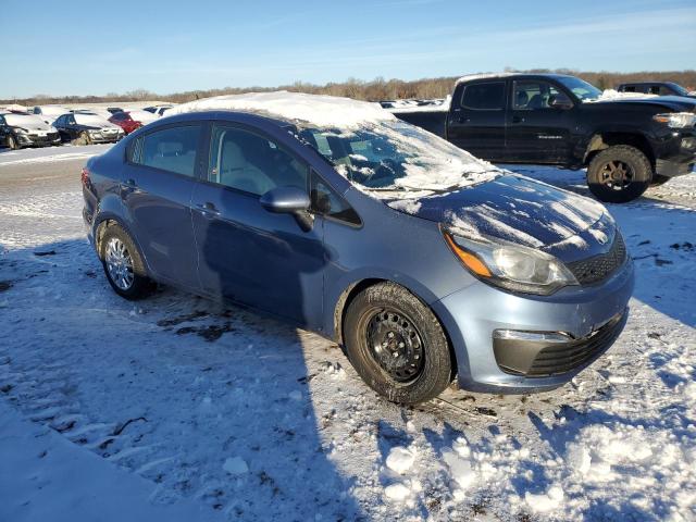 KNADM4A36G6542066 - 2016 KIA RIO LX BLUE photo 4