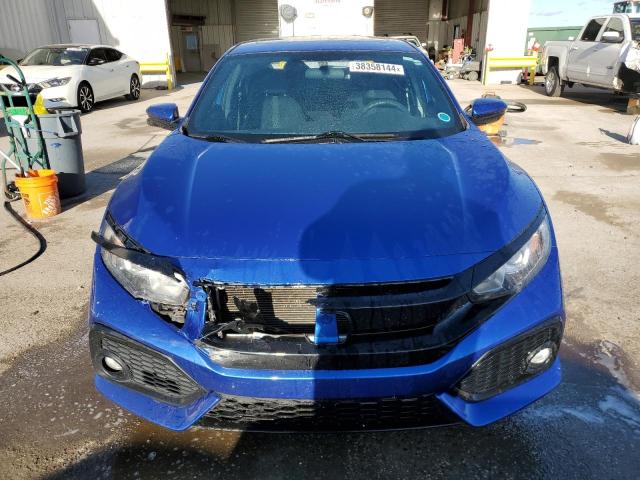 SHHFK7H52HU218854 - 2017 HONDA CIVIC EX BLUE photo 5