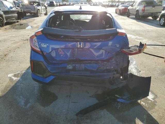 SHHFK7H52HU218854 - 2017 HONDA CIVIC EX BLUE photo 6