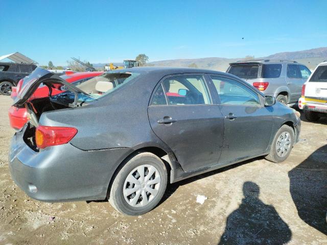 1NXBU4EEXAZ226724 - 2010 TOYOTA COROLLA BASE GRAY photo 3