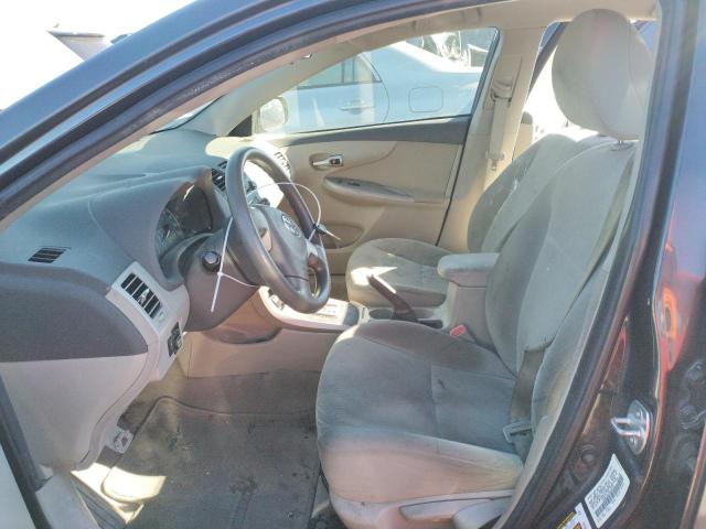 1NXBU4EEXAZ226724 - 2010 TOYOTA COROLLA BASE GRAY photo 7