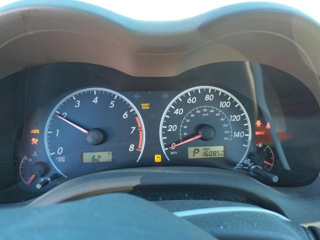 1NXBU4EEXAZ226724 - 2010 TOYOTA COROLLA BASE GRAY photo 9