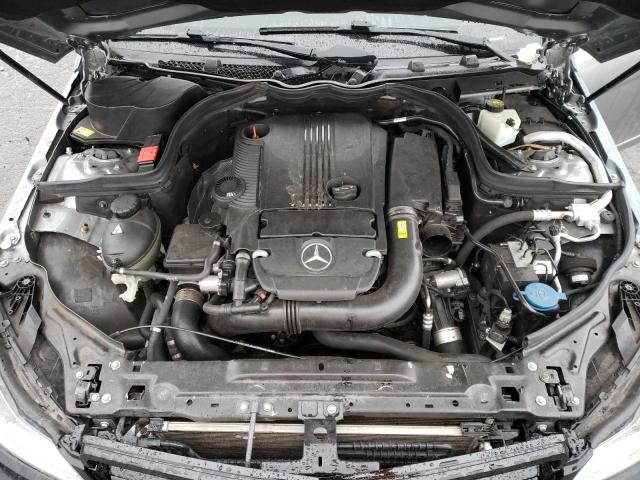 WDDGF4HB2EA903977 - 2014 MERCEDES-BENZ C 250 GRAY photo 11