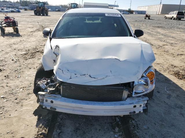 1G1AK55F377257589 - 2007 CHEVROLET COBALT LS WHITE photo 5