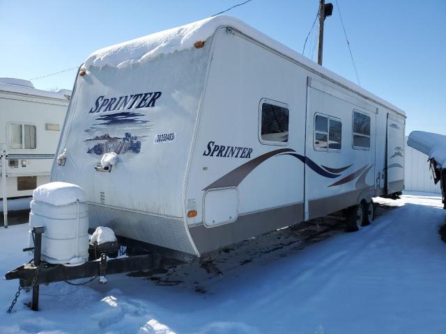 4YDT3112481531943 - 2008 KEYSTONE SPRINTER WHITE photo 2