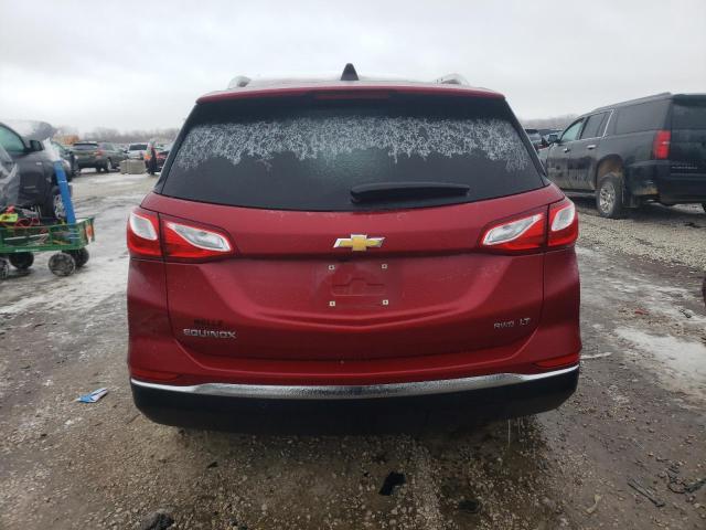 2GNAXSEV1J6202426 - 2018 CHEVROLET EQUINOX LT RED photo 6