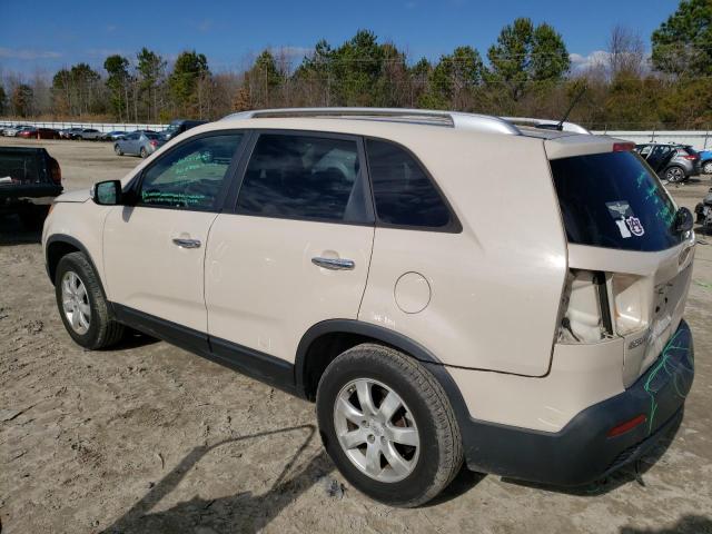 5XYKT3A14BG048221 - 2011 KIA SORENTO BASE BEIGE photo 2