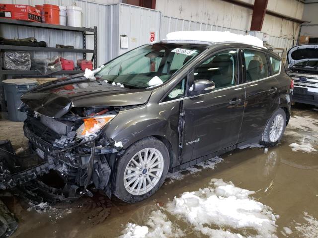 1FADP5BU1GL104988 - 2016 FORD CMAX SEL GRAY photo 1