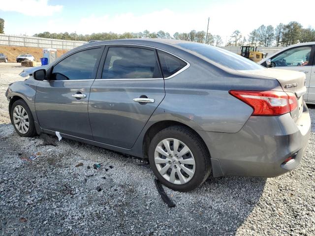 3N1AB7AP0KY435891 - 2019 NISSAN SENTRA S GRAY photo 2