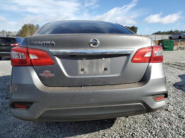 3N1AB7AP0KY435891 - 2019 NISSAN SENTRA S GRAY photo 6