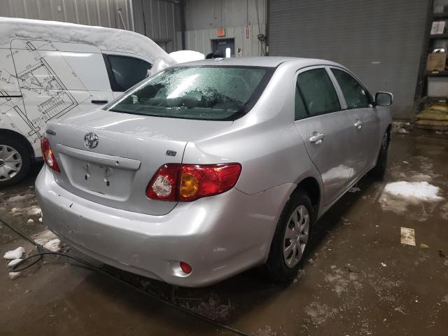 JTDBL40E89J014092 - 2009 TOYOTA COROLLA BASE SILVER photo 3