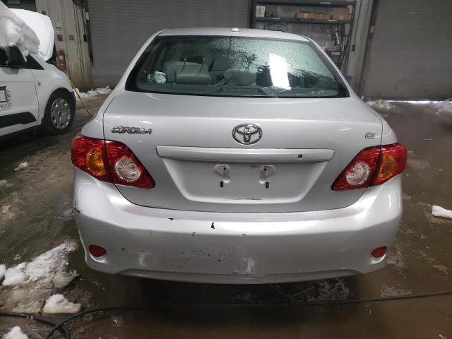 JTDBL40E89J014092 - 2009 TOYOTA COROLLA BASE SILVER photo 6