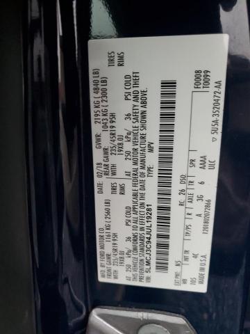 5LMCJ3C94JUL19281 - 2018 LINCOLN MKC RESERVE Mavi foto 13