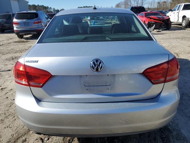 1VWAP7A36DC059234 - 2013 VOLKSWAGEN PASSAT S SILVER photo 6