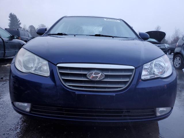 KMHDU46D27U164033 - 2007 HYUNDAI ELANTRA GLS BLUE photo 5