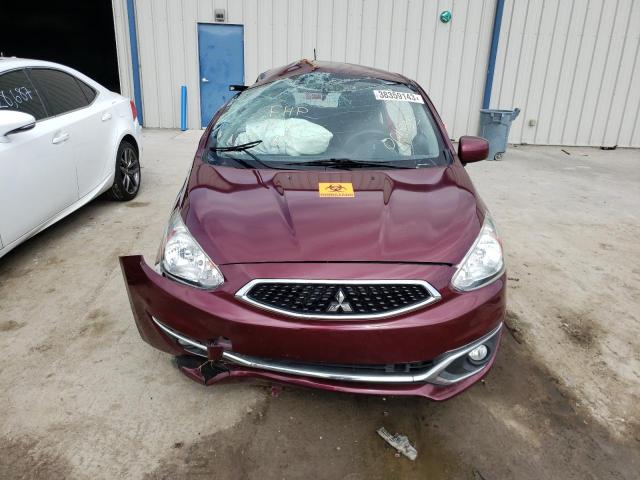 ML32A3HJ6JH001535 - 2018 MITSUBISHI MIRAGE ES Tünd qırmızı foto 5