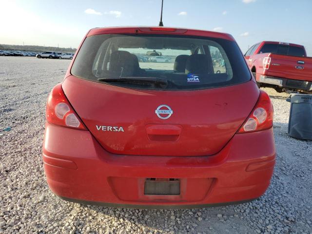 3N1BC1CP7BL389985 - 2011 NISSAN VERSA S RED photo 6