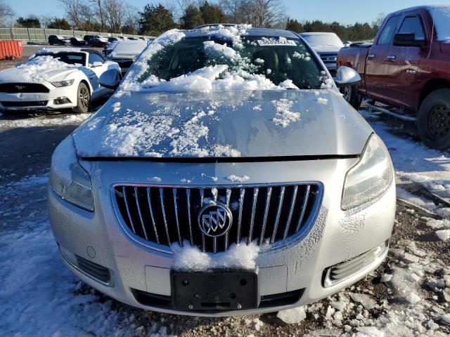 W04GS5EC8B1013384 - 2011 BUICK REGAL CXL SILVER photo 5