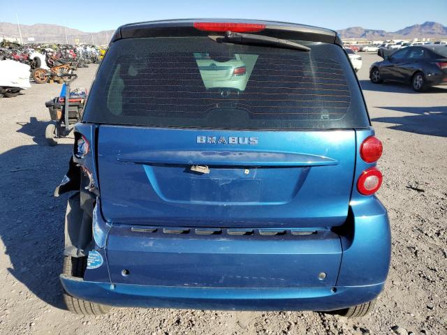 WMEEJ31X19K312086 - 2009 SMART FORTWO PURE BLUE photo 6