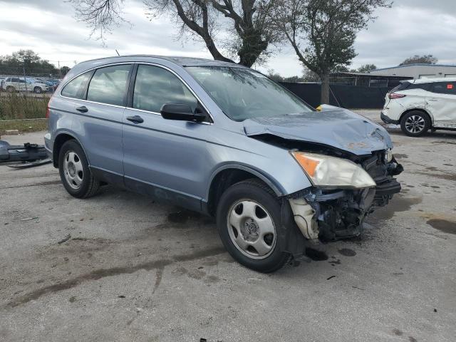 JHLRE38387C048348 - 2007 HONDA CR-V LX BLUE photo 4