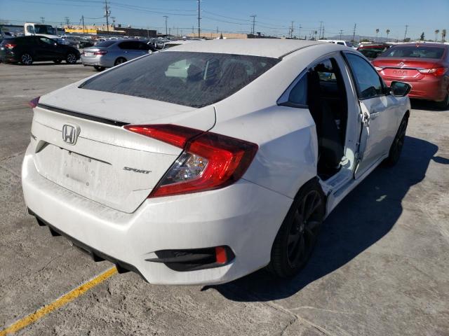 2HGFC2F86KH526174 - 2019 HONDA CIVIC SPORT Blanco foto 3