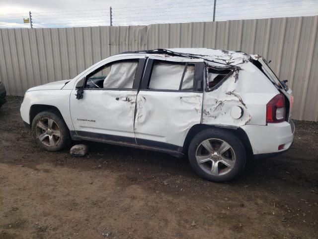 1C4NJDEB5HD176180 - 2017 JEEP COMPASS LATITUDE WHITE photo 2