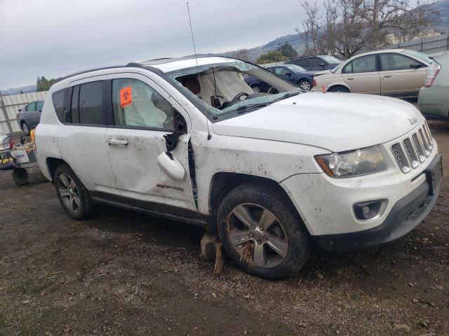 1C4NJDEB5HD176180 - 2017 JEEP COMPASS LATITUDE WHITE photo 4