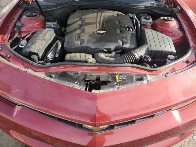 2G1FB1E30E9147311 - 2014 CHEVROLET CAMARO LT RED photo 11