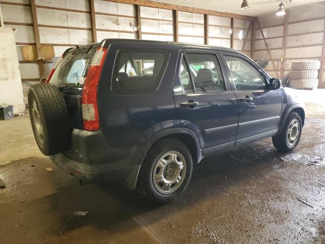 SHSRD78505U313863 - 2005 HONDA CR-V LX BLUE photo 3