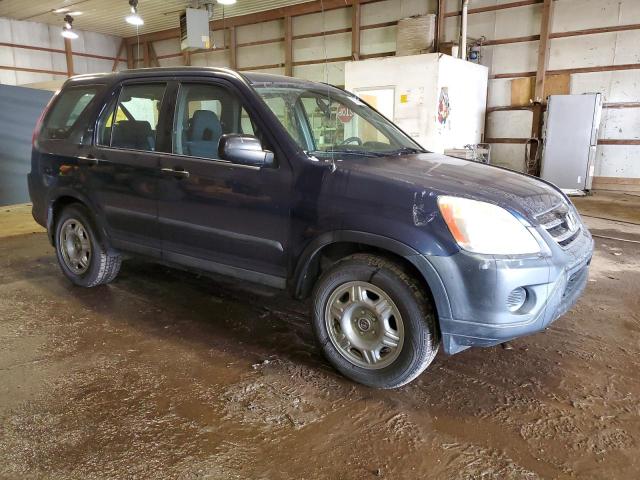 SHSRD78505U313863 - 2005 HONDA CR-V LX BLUE photo 4