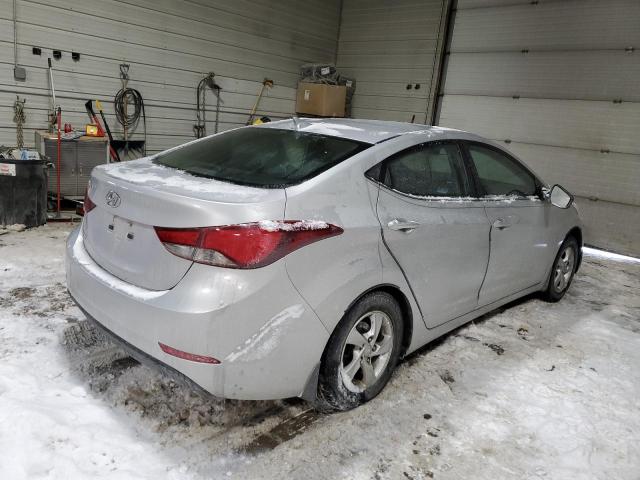 KMHDH4AEXFU414931 - 2015 HYUNDAI ELANTRA SE SILVER photo 3