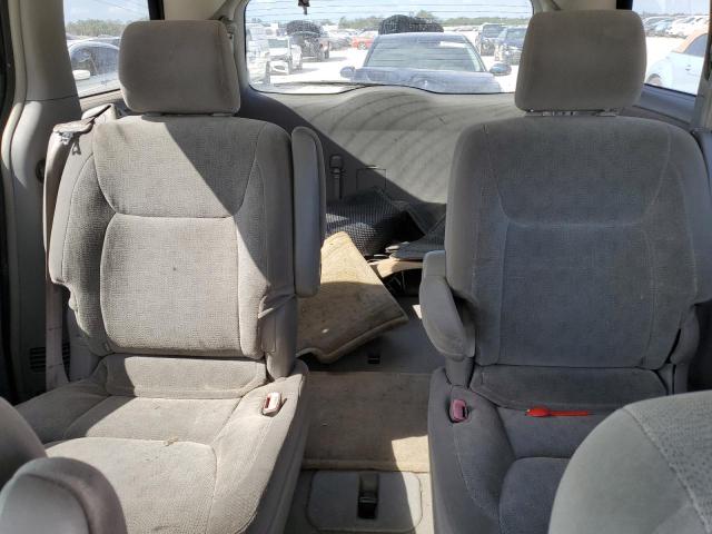 5TDZA22C44S182456 - 2004 TOYOTA SIENNA XLE BLUE photo 10