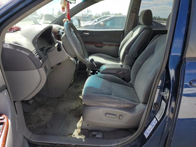 5TDZA22C44S182456 - 2004 TOYOTA SIENNA XLE BLUE photo 7