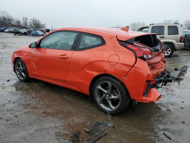 KMHTG6AFXLU020859 - 2020 HYUNDAI VELOSTER BASE ORANGE photo 2