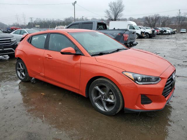 KMHTG6AFXLU020859 - 2020 HYUNDAI VELOSTER BASE ORANGE photo 4