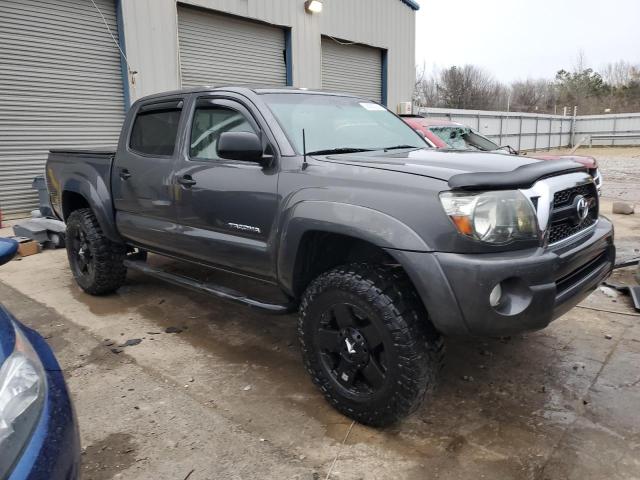 3TMLU4EN7BM060788 - 2011 TOYOTA TACOMA DOUBLE CAB CHARCOAL photo 4