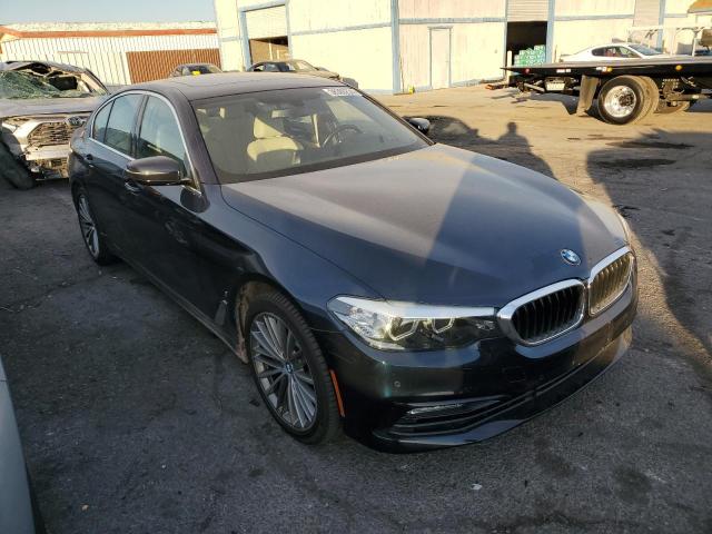 WBAJA9C52JB032996 - 2018 BMW 530E BLUE photo 4