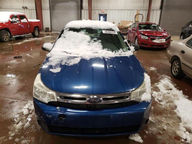 1FAHP35NX8W295756 - 2008 FORD FOCUS SE BLUE photo 5