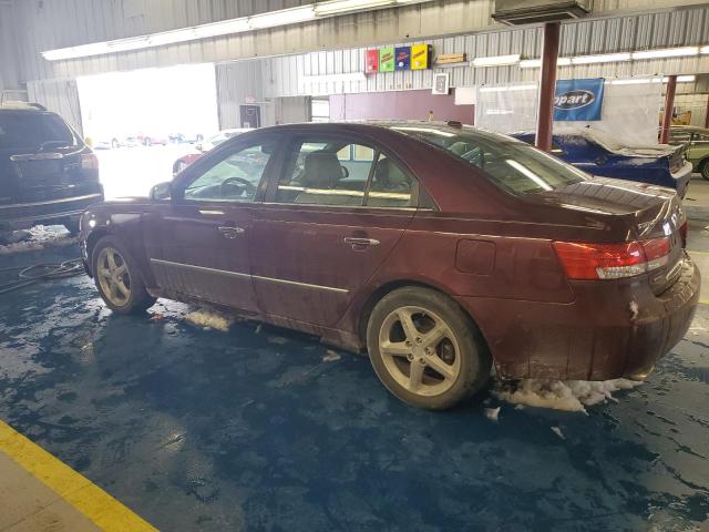 5NPEU46F88H368244 - 2008 HYUNDAI SONATA SE MAROON photo 2