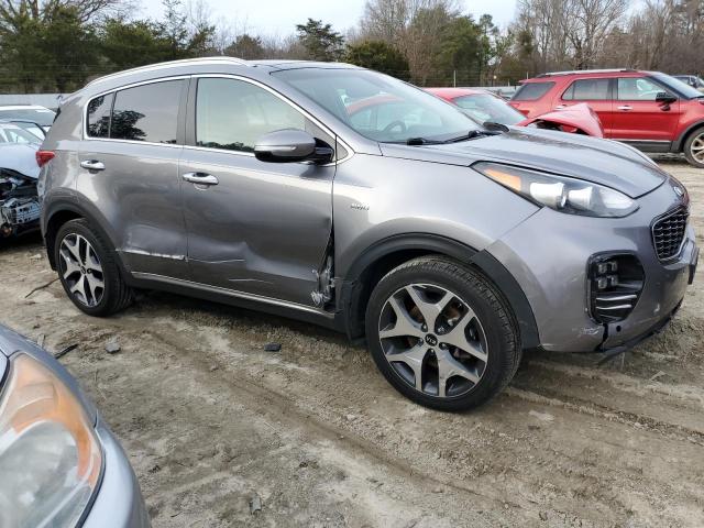 KNDPRCA63H7095990 - 2017 KIA SPORTAGE SX GRAY photo 4