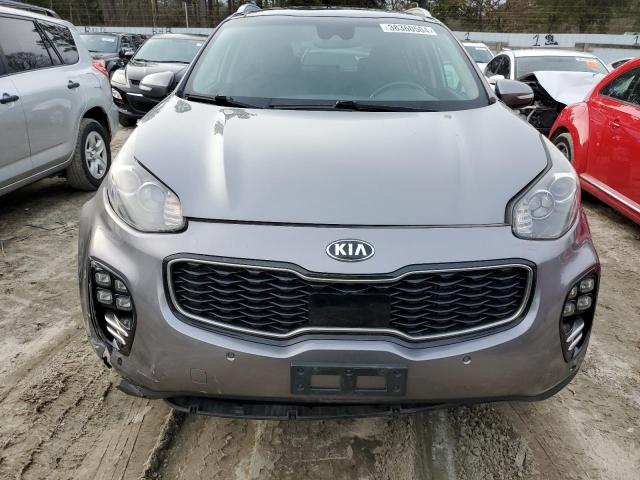 KNDPRCA63H7095990 - 2017 KIA SPORTAGE SX GRAY photo 5