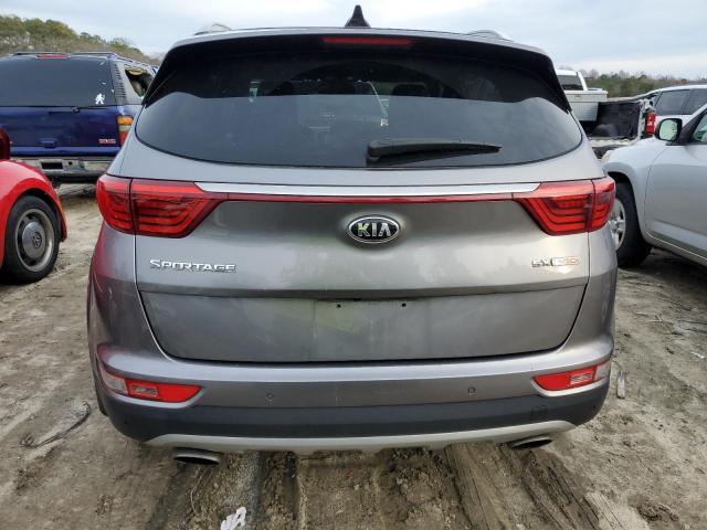 KNDPRCA63H7095990 - 2017 KIA SPORTAGE SX GRAY photo 6