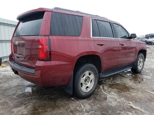 1GNSKBKC0HR378341 - 2017 CHEVROLET TAHOE K1500 LT BURGUNDY photo 3