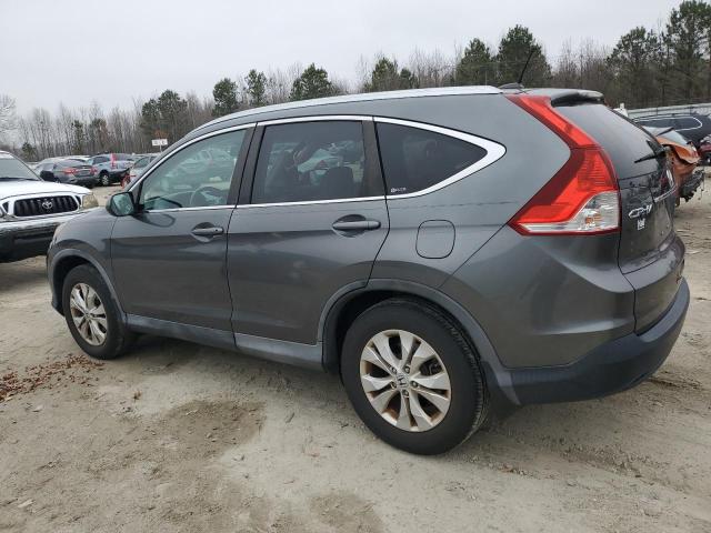 2HKRM3H78CH514751 - 2012 HONDA CR-V EXL GRAY photo 2