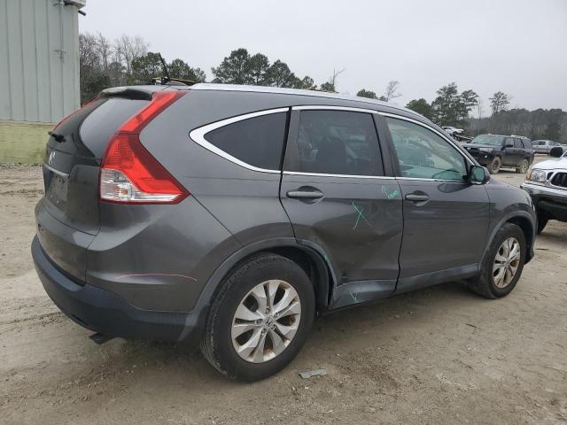 2HKRM3H78CH514751 - 2012 HONDA CR-V EXL GRAY photo 3