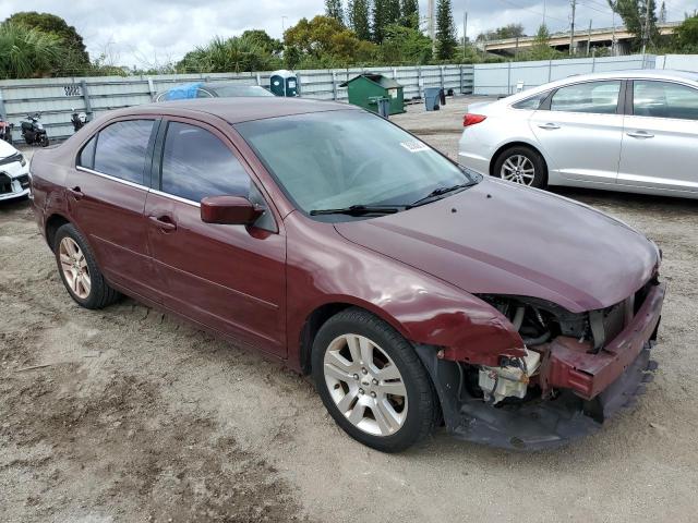 3FAFP08156R163308 - 2006 FORD FUSION SEL MAROON photo 4