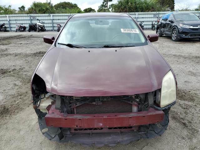 3FAFP08156R163308 - 2006 FORD FUSION SEL MAROON photo 5